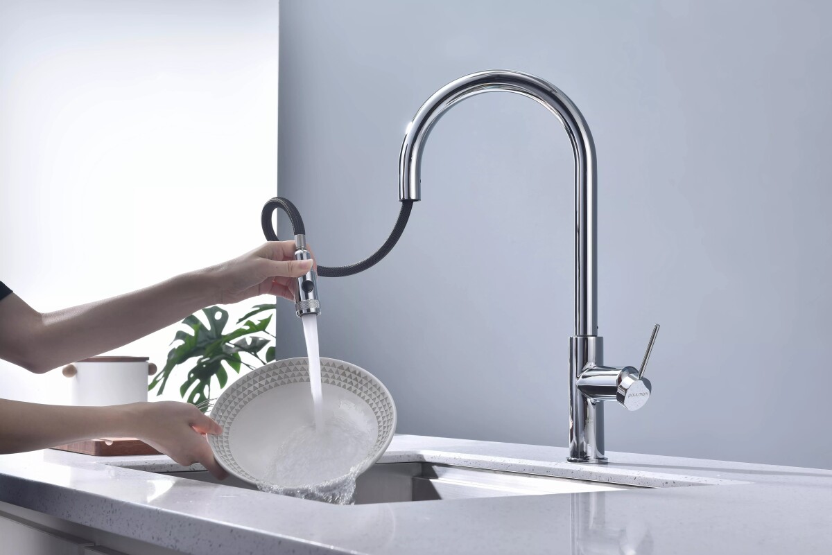 Смеситель для кухни Galant Ga213077-CR