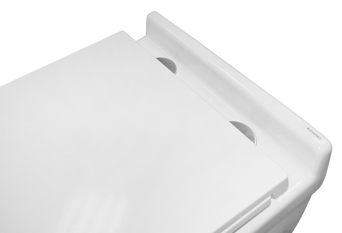 Унитаз подвесной Azario Fora 368х530х410 безободковый "Скрытое Торнадо" быстросъемное микролифт AZ-0017-UQ3