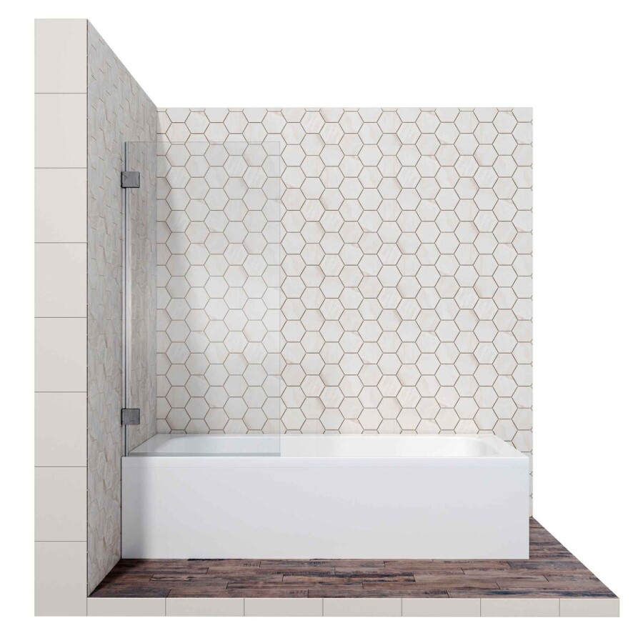 Шторка для ванны Ambassador Bath Screens 16041101 (70х140) хром,стекло прозрачное,распашная,1 место