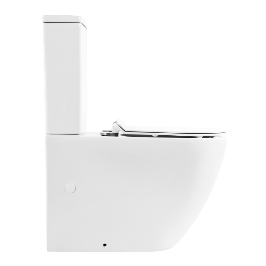 Унитаз-компакт безободковый BelBagno SFERA-R BB2141CPR/SC BB2141T