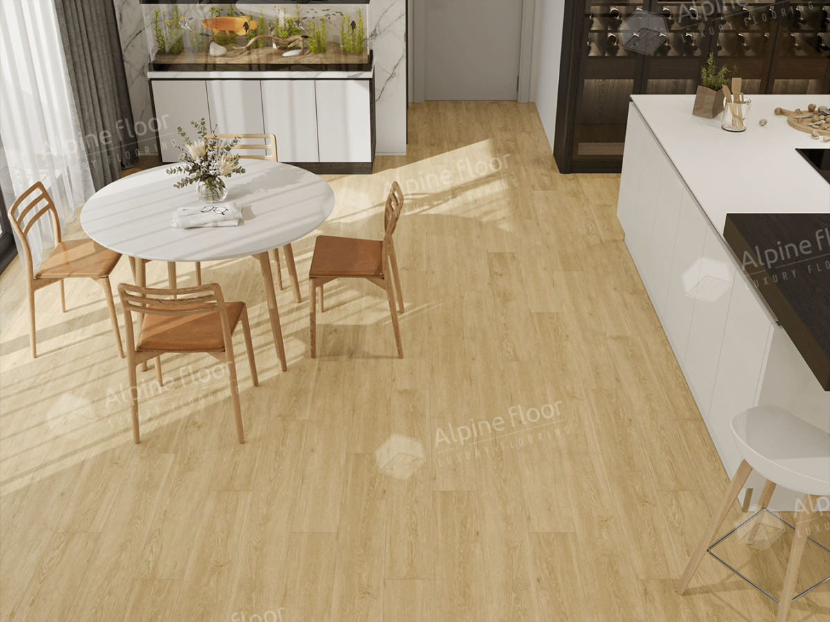Alpine Floor Liberty Loose Lay Кварцвиниловая плитка LVT Дуб Ваниль Селект ЕСО 23-2 1227 х 187 x 5 mm