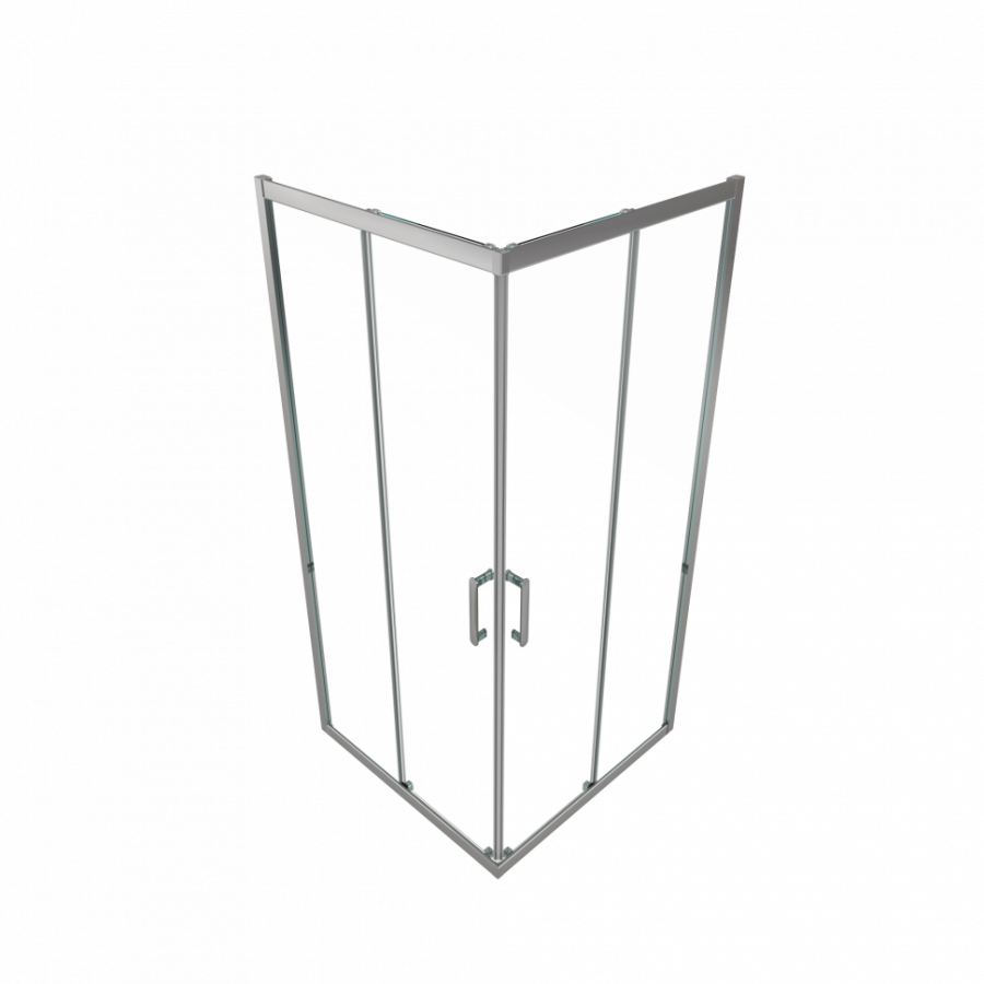 Душевая Ширма Triton pro Фикс-Хром 90х90 Щ0000067439