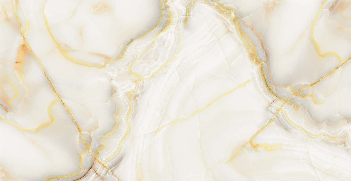 Керамогранит Azario Shiny Onyx Gold 60x120 Carving H18004006G