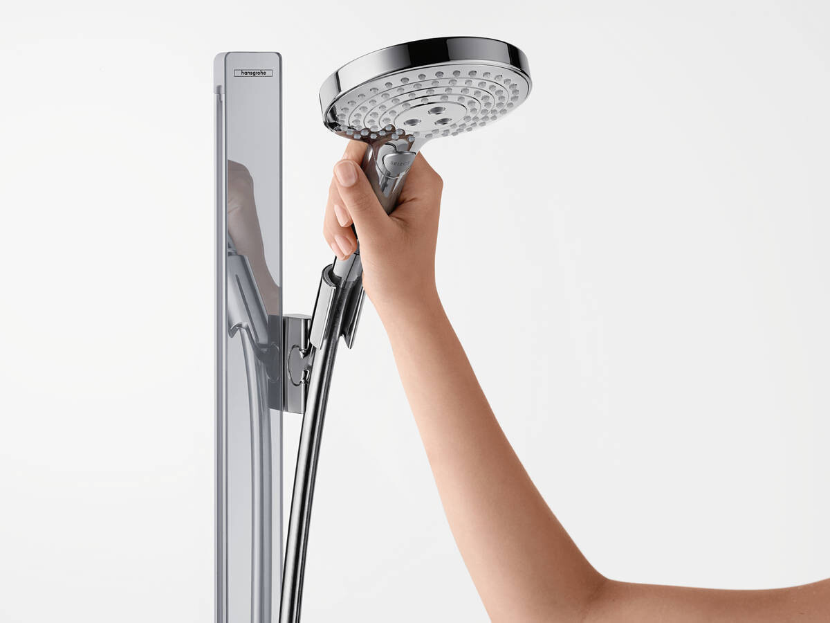 Hansgrohe Raindance Select S Душевой набор 120 3jet со штангой 90 см и мыльницей хром 27648000