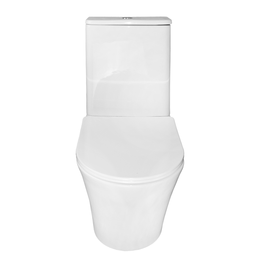 Azario ANTEO ROUND унитаз напольный безободковый с сиденьем микролифт AZ-1219A