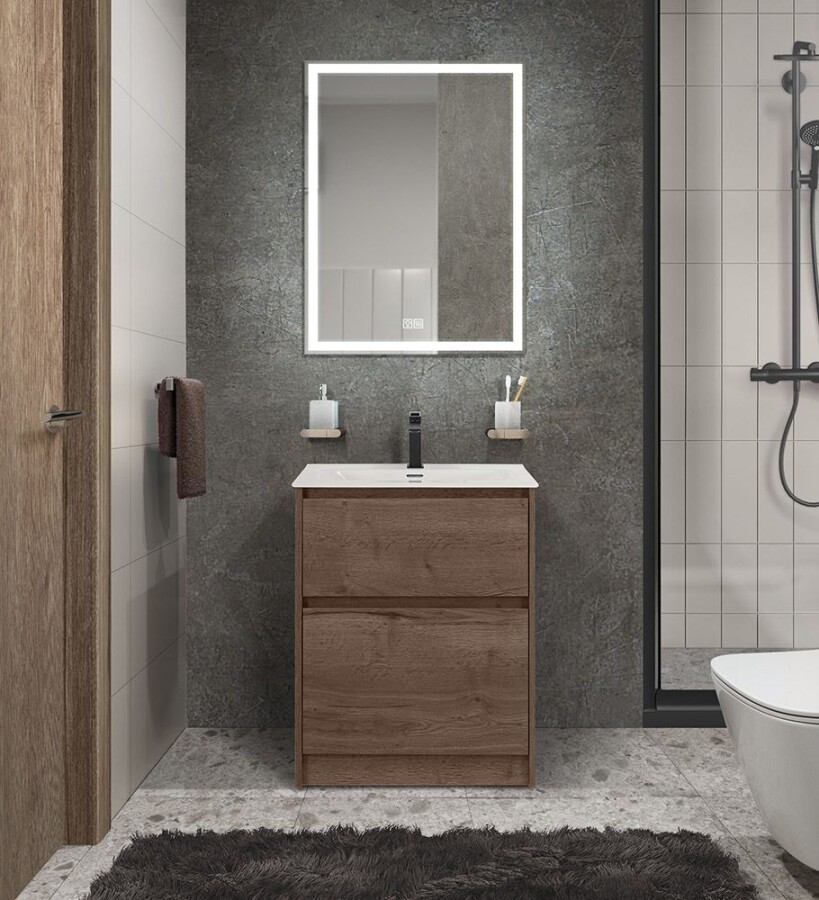 BelBagno KRAFT39-500/390-2C-PIA-RT Тумба напольная с раковиной