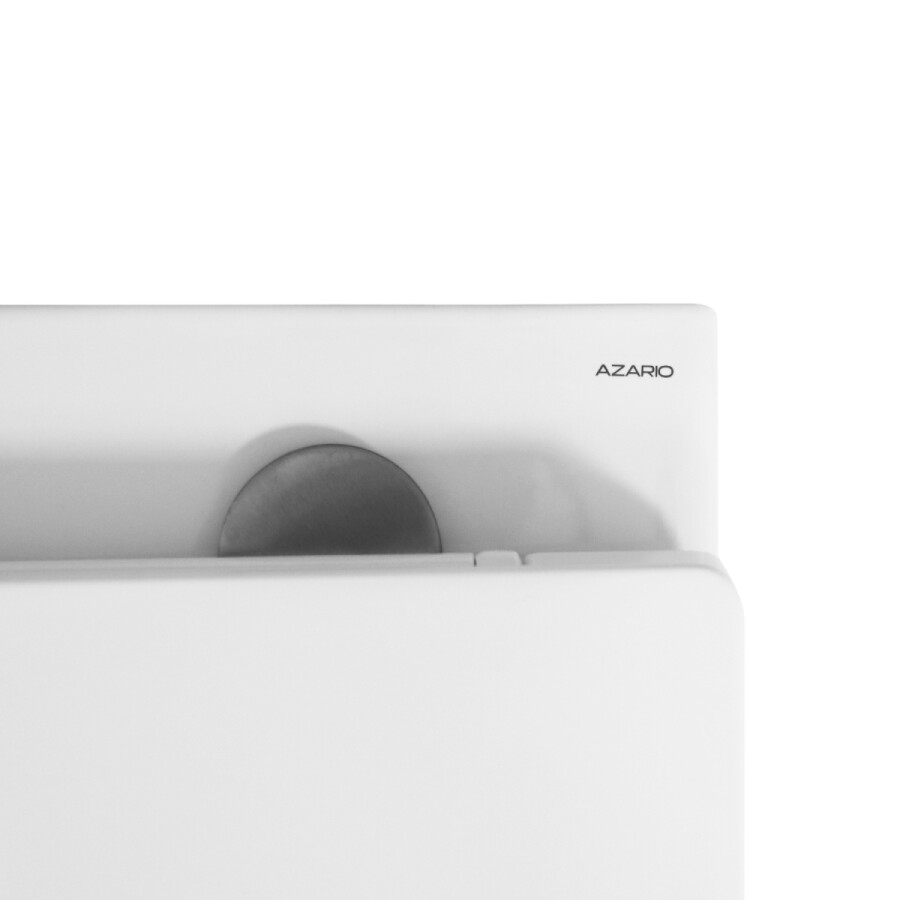 Унитаз подвесной Azario Blanco 360х490х360 безободковый, система слива "Торнадо", быстросъемное сиденье микролифт AZ-9003WT