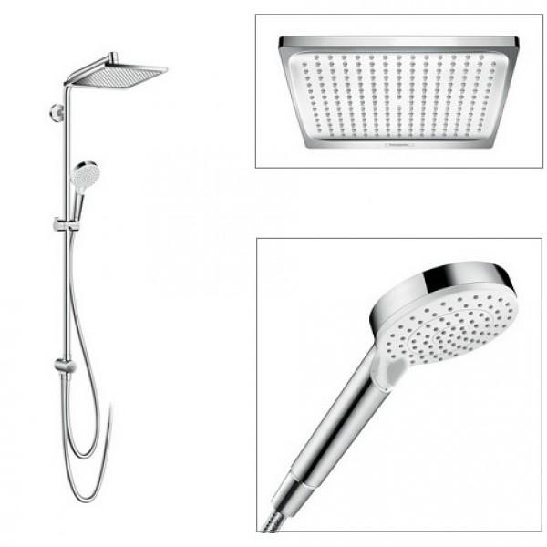 Hansgrohe Crometta 240 E 1jet Showerpipe 27298000 Душевая система с изливом