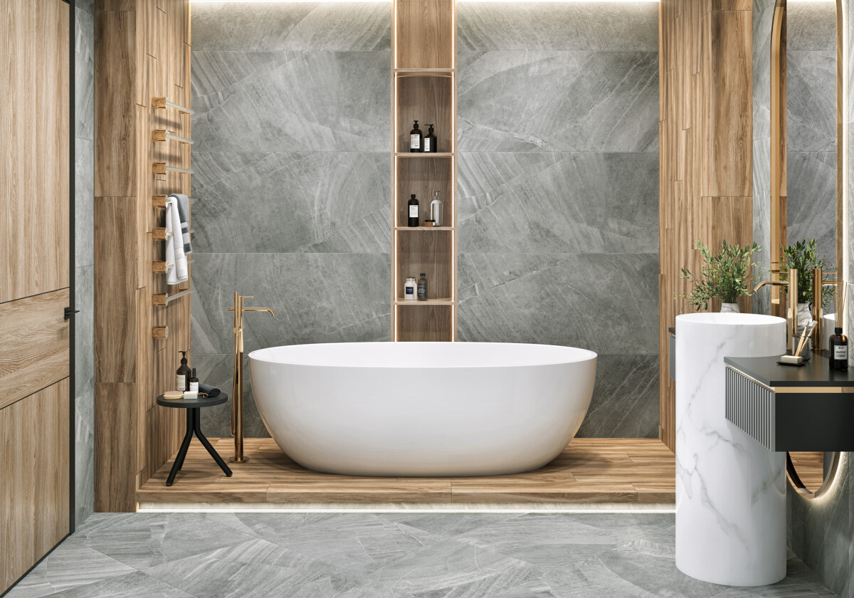 Delacora Rock Steel Керамогранит 600 x 600 x 9.5 D60204M