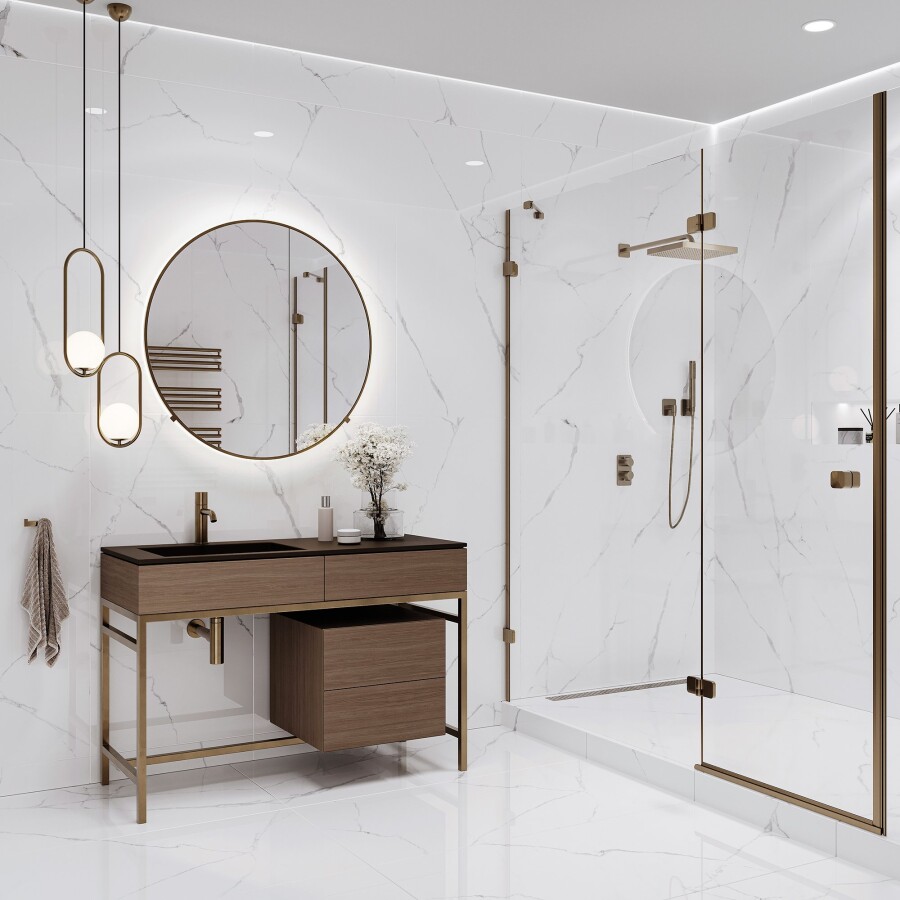 GT120607603PR Керамогранит Romantic_GT Бел. 60x120 полир. Slim_ 160,48