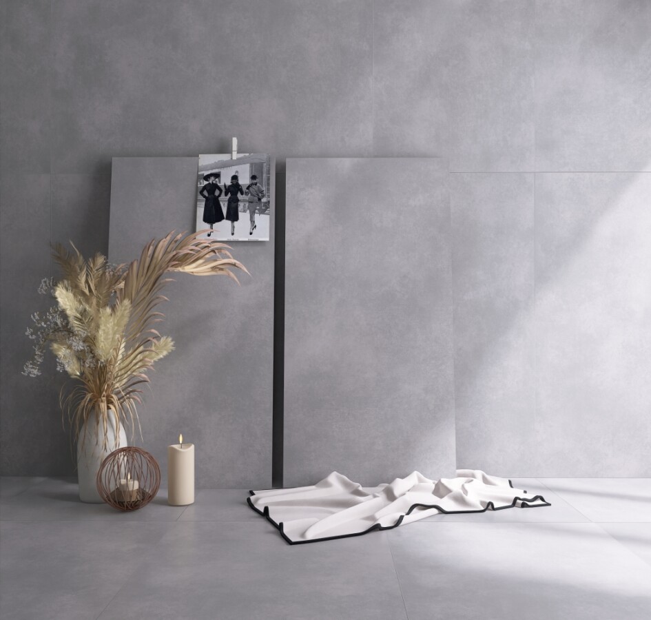 Керамогранит Eurotile Beton White Mat 60x60 7930138704330