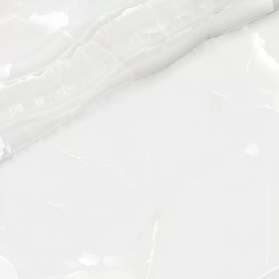 Керамогранит 6060SWX00P LCM Snow Onyx Полированный 600 x 600 x 8 мм.