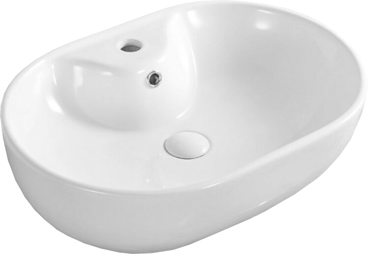 BelBagno BB1151 раковина накладная 60 см белая