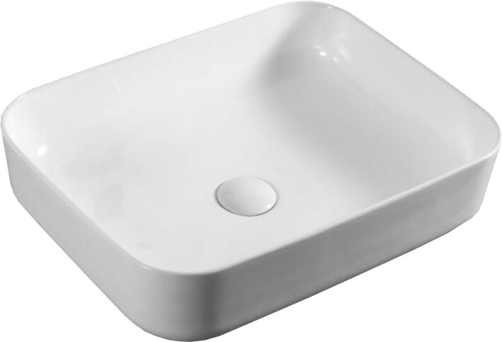 BelBagno BB1304 раковина накладная 50 см белая