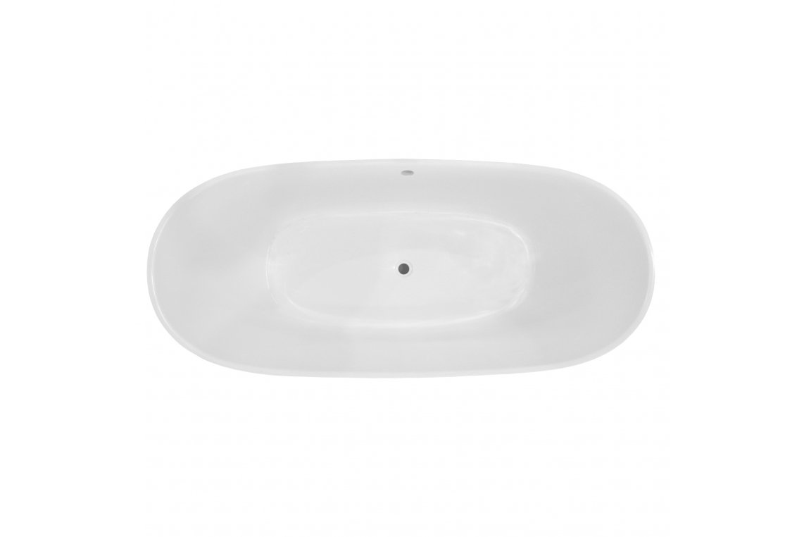 Azario Salieri ванна пристенная 170 см, круглый перелив AZ-81028