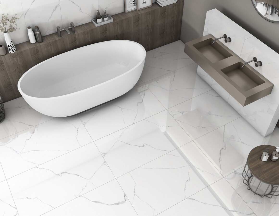 GT120607603PR Керамогранит Romantic_GT Бел. 60x120 полир. Slim_ 160,48