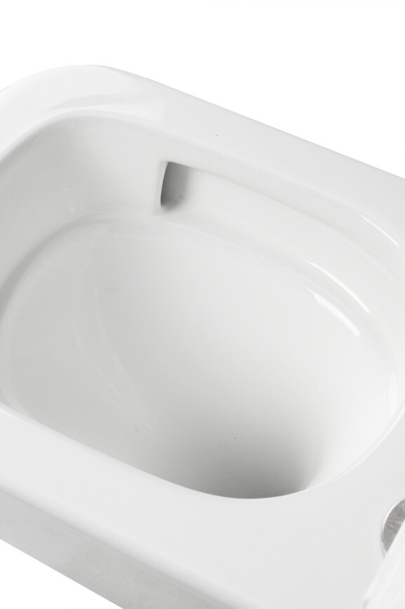 Унитаз подвесной Aqua Nero Bitt Торнадо, безободковый 490*340*365мм микролифт (soft close) дюропласт AN-011Q3