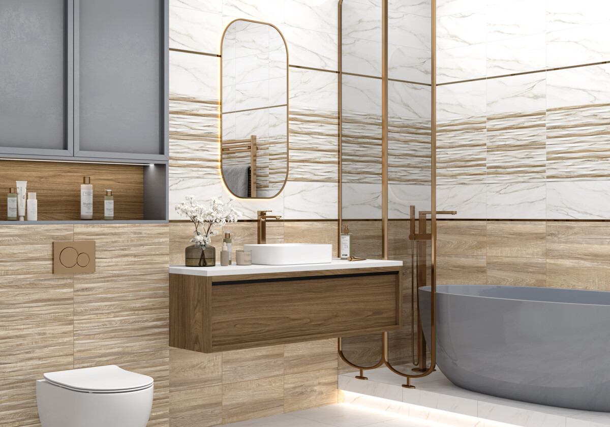 Alma Ceramica Euphoria Керамическая плитка настенная 249 x 500 x 7 TWU2550EPH04