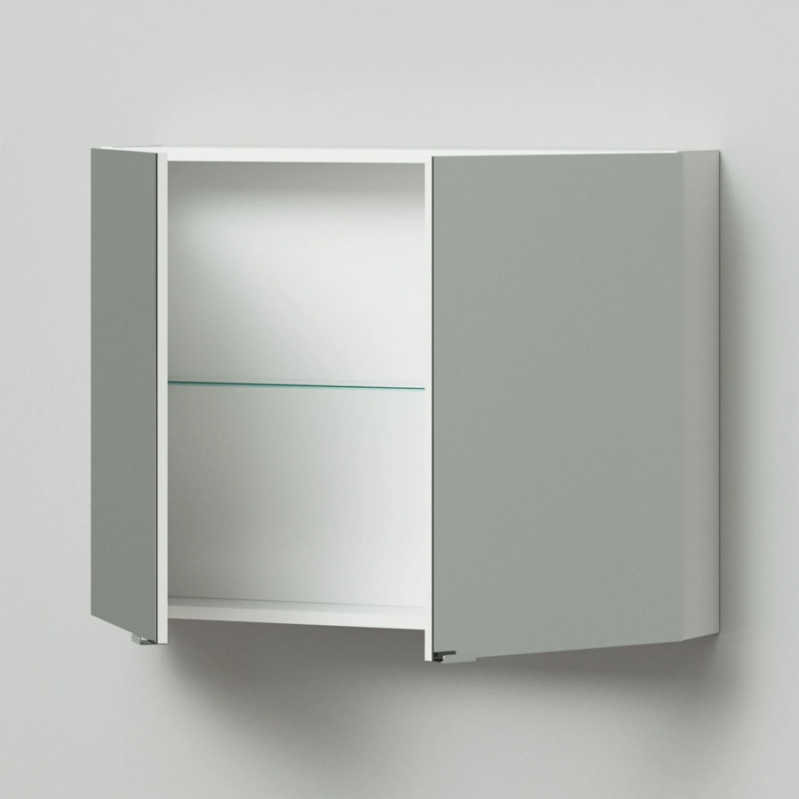 Итана City шкаф-зеркало навесной 80х60 см