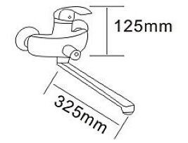 Rozzy Jenori Fortuna Z014-9B смеситель для ванны хром