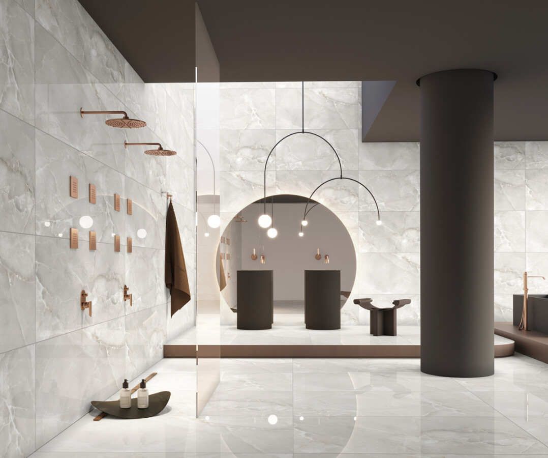 Керамогранит Azario Aspen Onyx White 60x120 Glossy P4110821133