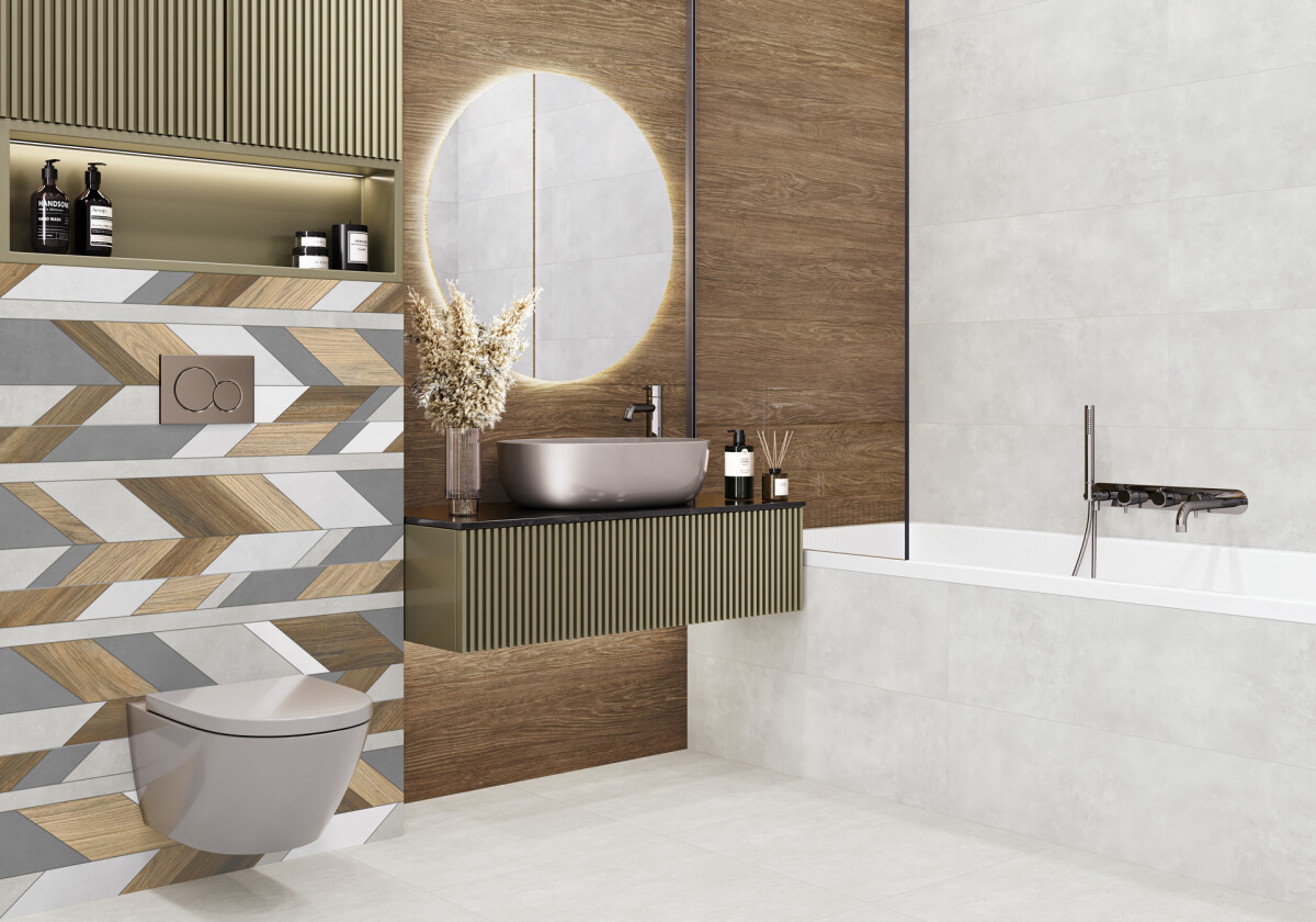 Alma Ceramica Mural Керамическая плитка настенная 300 x 900 x 8.5 TWU3090MUR74R