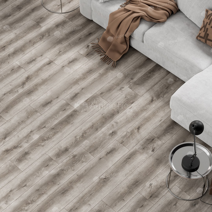 Ламинат Alpine Floor Milango Дуб Грей M1024, 1380 х 192,5 х 8 mm