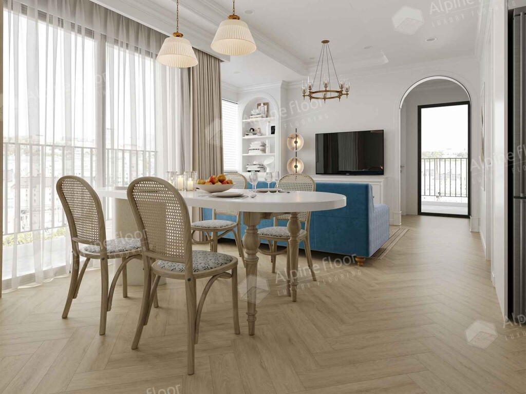 Alpine Floor Parqet LVT Кварцвиниловая плитка Дуб Денеб ECO 16-25 590 х 118 х 2.5 mm