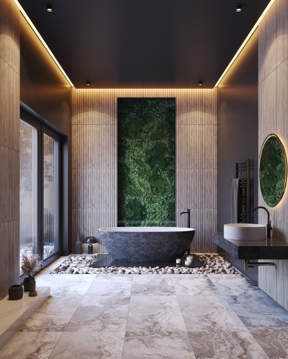 Керамогранит Eurotile Plaza Gray Dark 325 PZA3GY 60x120