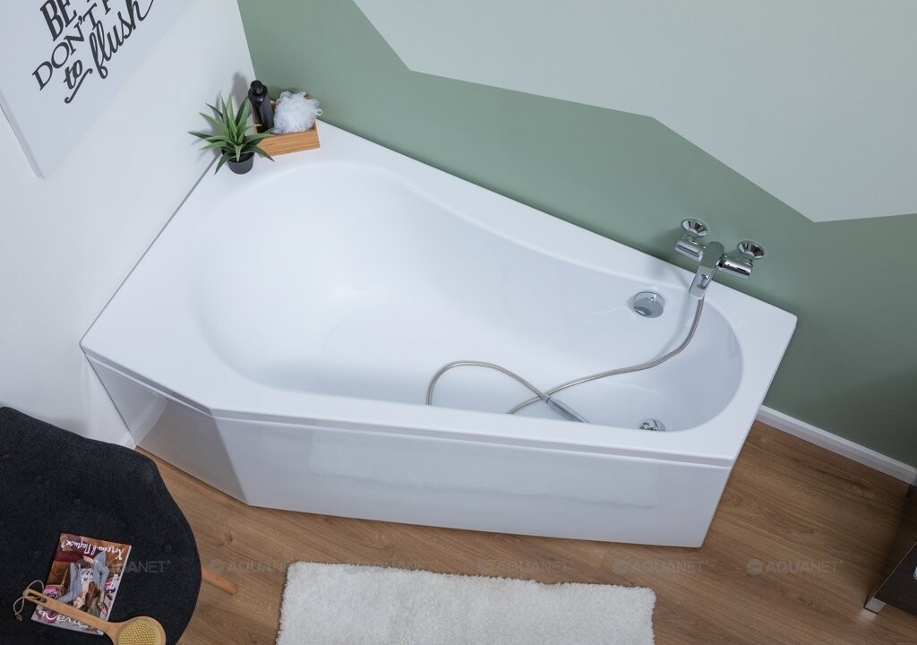 Aquanet Brize 160*90 ванна акриловая угловая L 00228171