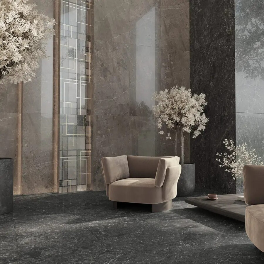 Керамический гранит Декор Kerama Marazzi Прованс Марсель наборный Белый матовый обрезной 31,5x34,2x0,9 KMD2HID022GR