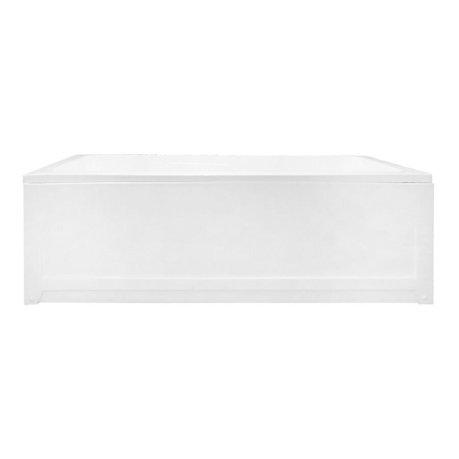 Ванна акриловая Azario Claris AZ1004 170х70 пристенная, прямоугольная, в комплекте с сифоном