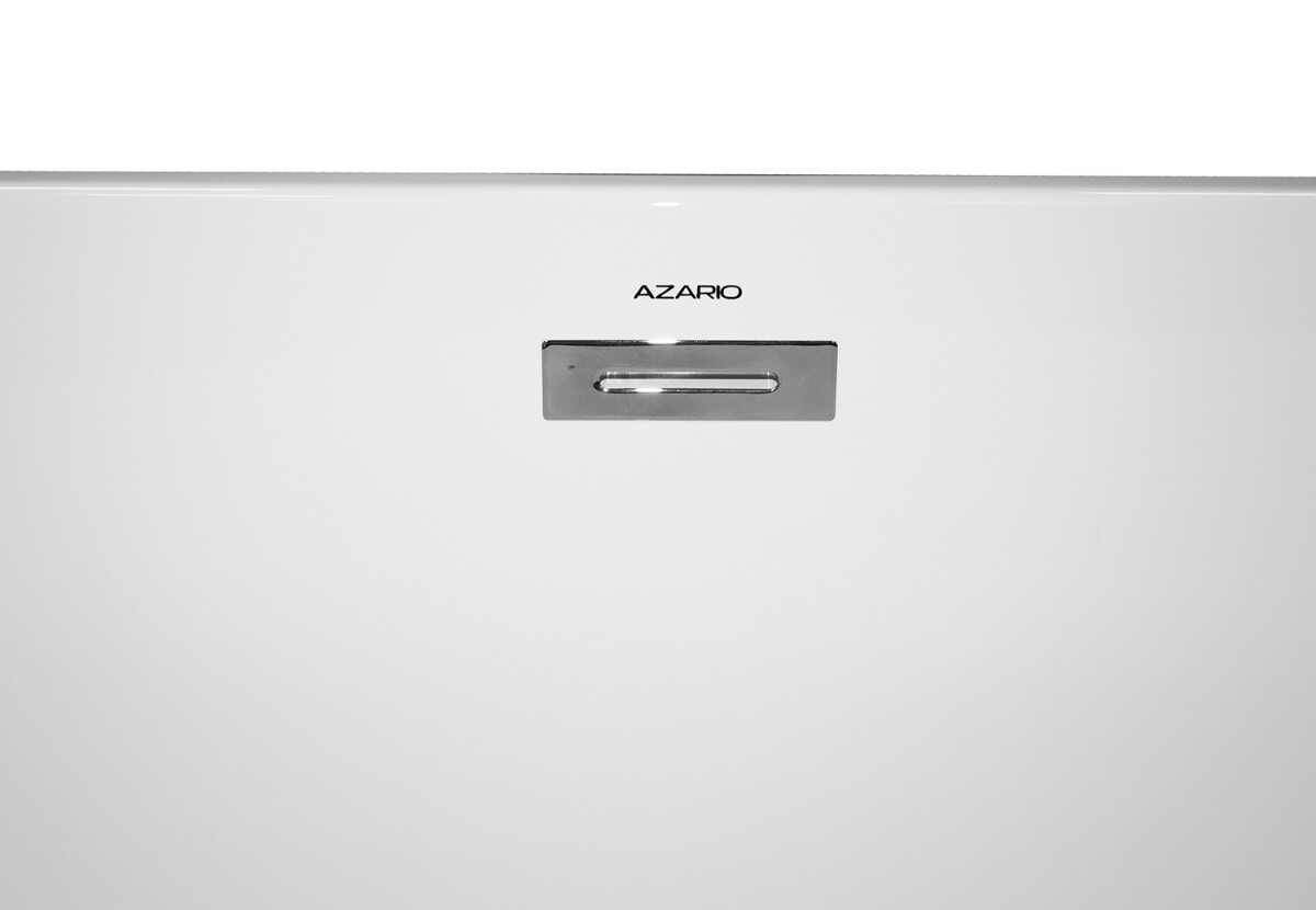 Ванна акриловая Azario Lago Blanco 1700х750х580 пристенная, правая, в комплекте с сифоном и металлической рамой AZ-6724-1CR 17075