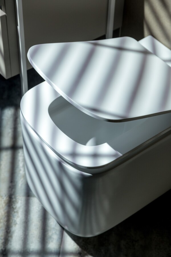 Унитаз подвесной Boheme Mane Белый матовый c крышкой 970-SET-MW