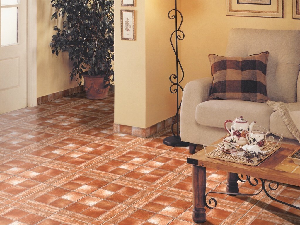 Плитка керамическая Евро-Керамика 3 PL 1001 Палермо 40x40