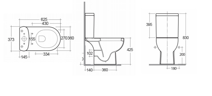 Kerama Marazzi Buongiorno PRO BG.Pro.wc.01 унитаз напольный