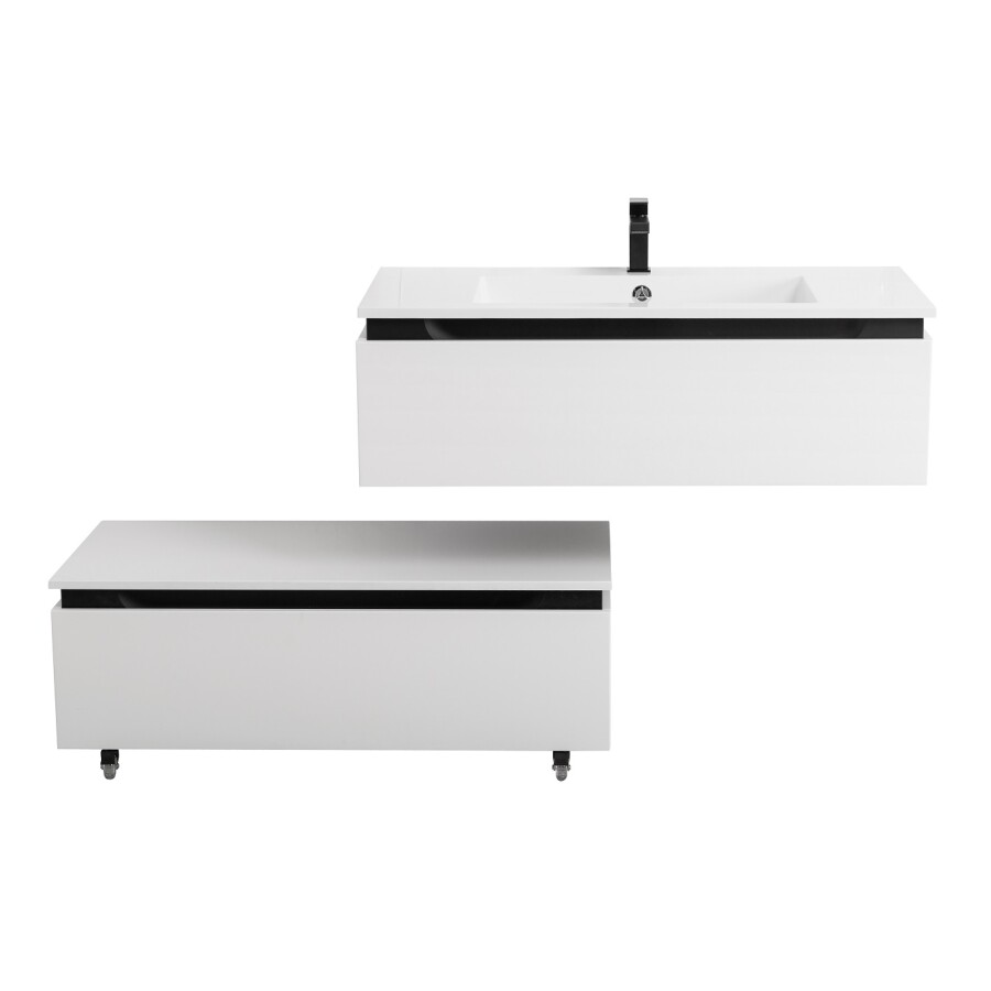 CEZARES SLIDER-1000-1C-SO-BO База под раковину подвесная с одним выкатным ящиком 996x476x299 мм