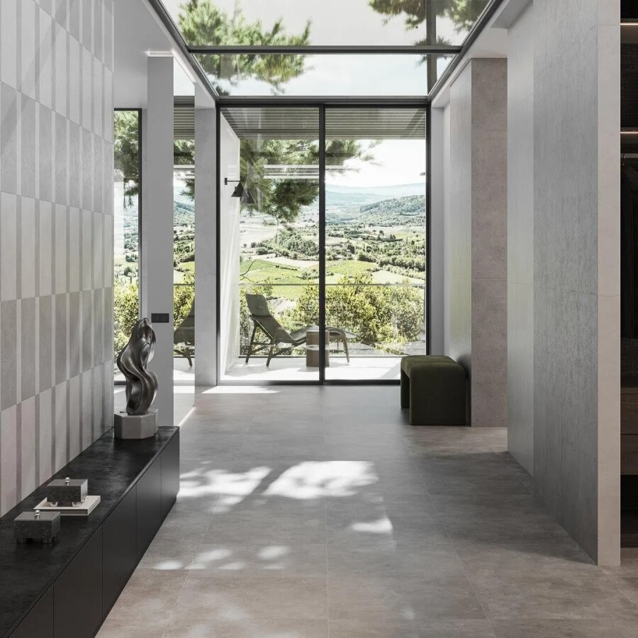 Керамический гранит Kerama Marazzi Прованс Арль Бежевый светлый матовый обрезной 60x119,5x0,9 KM6012G1511R