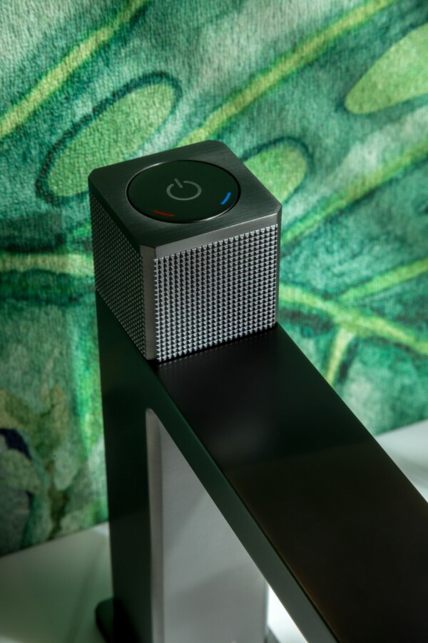 Смеситель автоматический для раковины Boheme Quad Gun Metal 159-GM