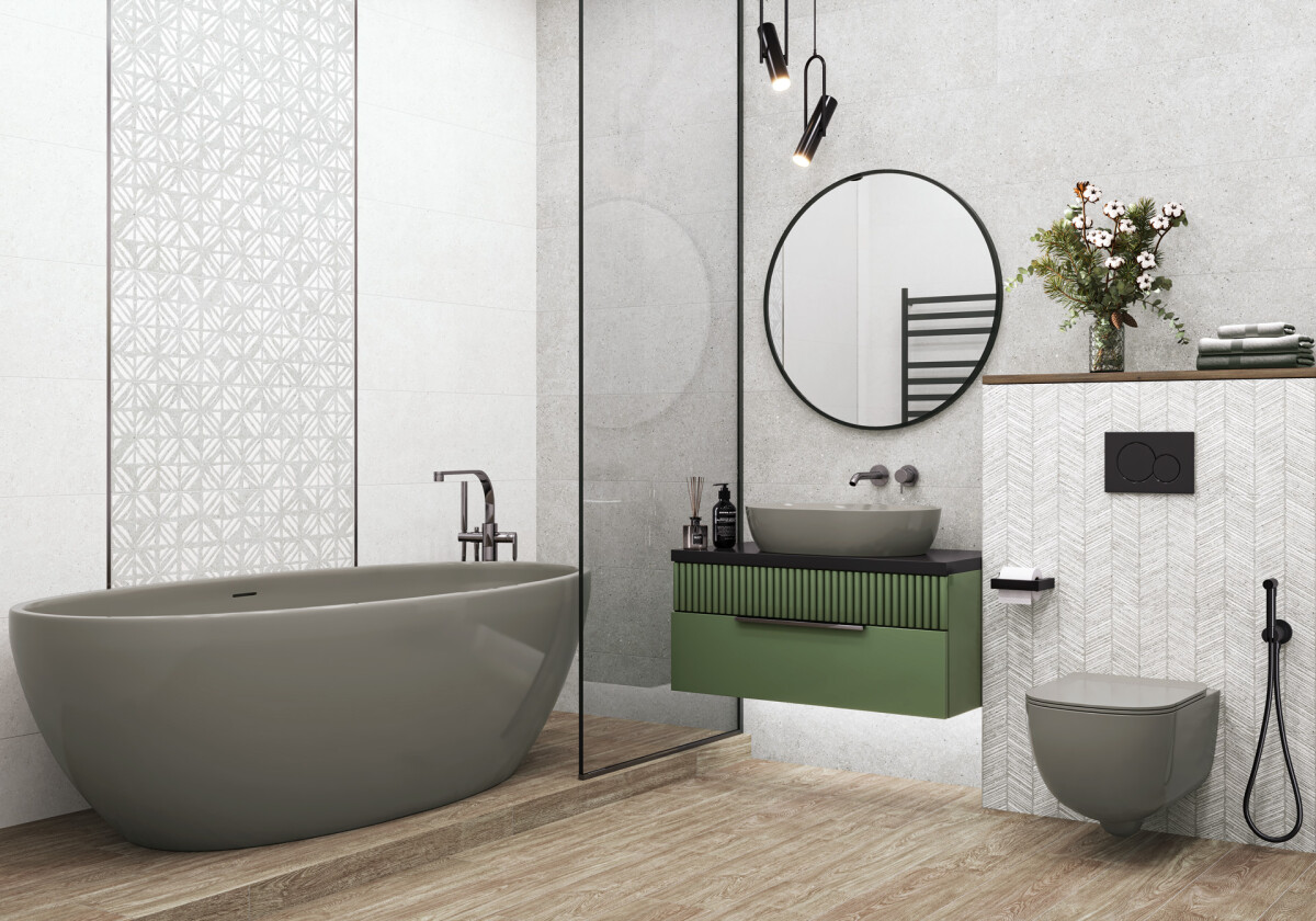 Alma Ceramica Amarant Керамическая плитка настенная 300 x 900 x 8.5 TWU3090AMT07R