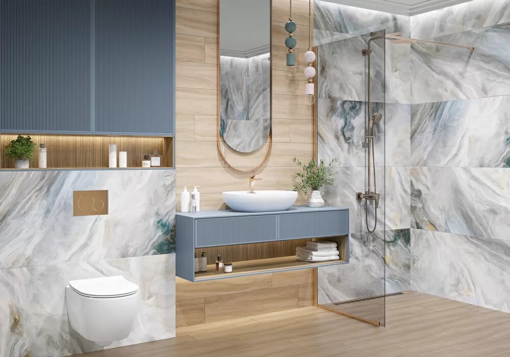 Керамогранит 60120ILN18HG LCM Illusion Smoky Суперполированный 600 x 1200 x 7 мм.