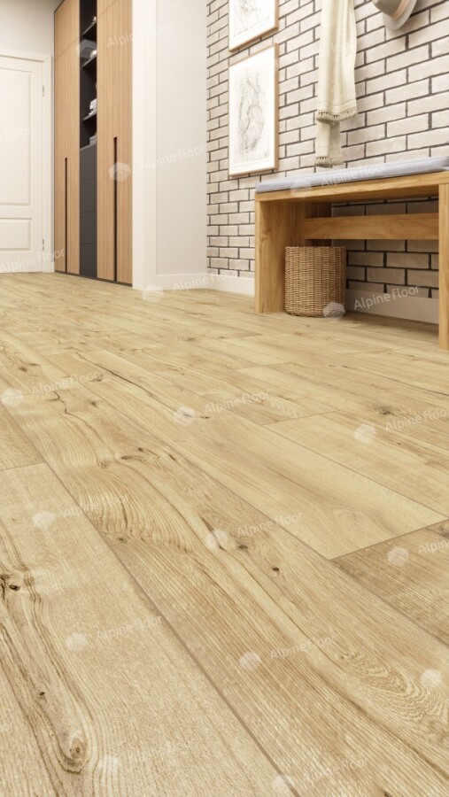 Ламинат Alpine Floor Aqua Life LF103-06 Дуб Эмпуриабрава, 1285x192x8мм