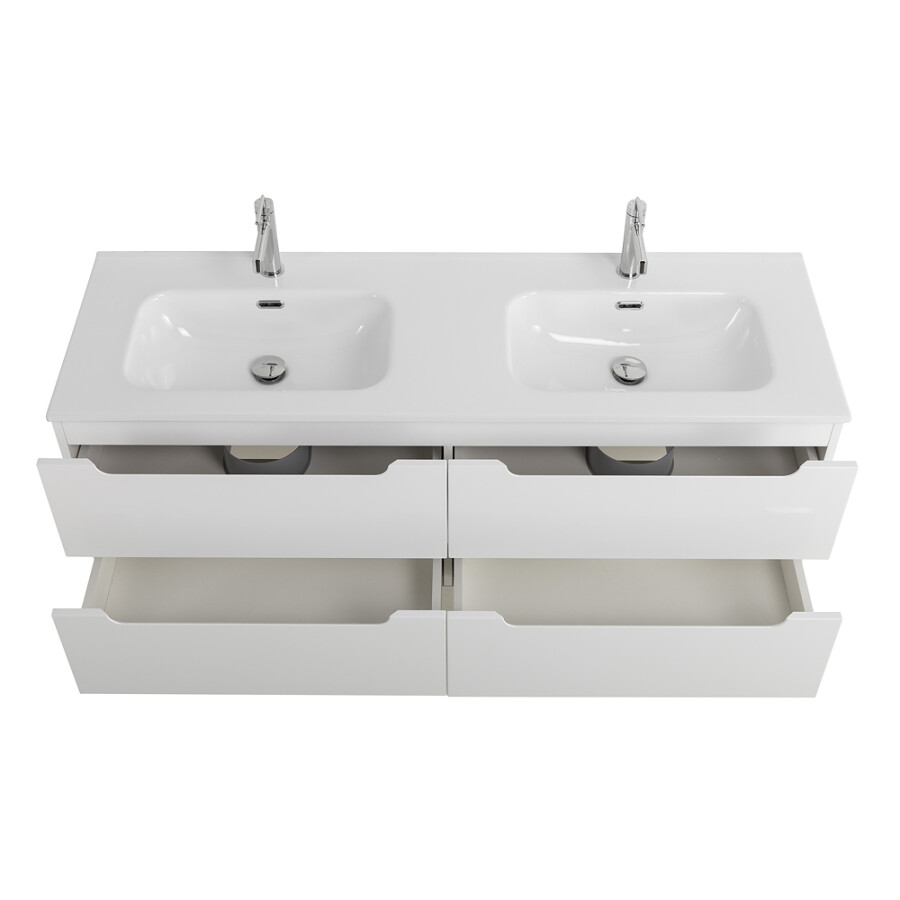 BelBagno ETNA-1400-4C-SO-2-BL Тумба с раковиной BB1400-2-ETL Bianco Lucido