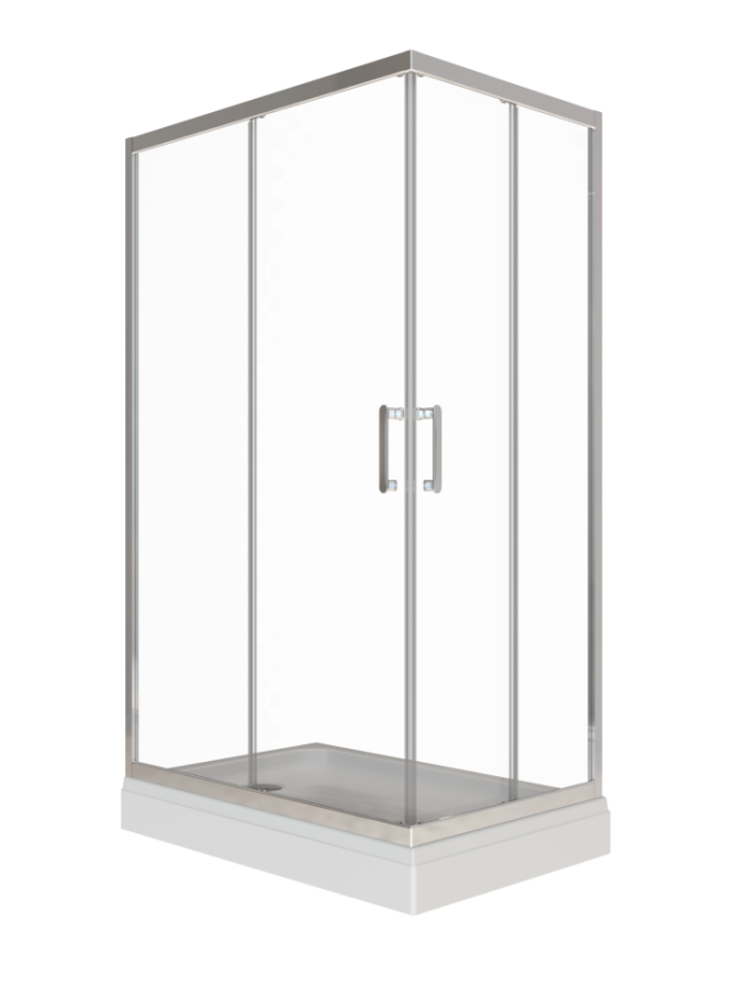 Triton pro Душевое Ограждение Фикс-Хром 120х90 Щ0000077411