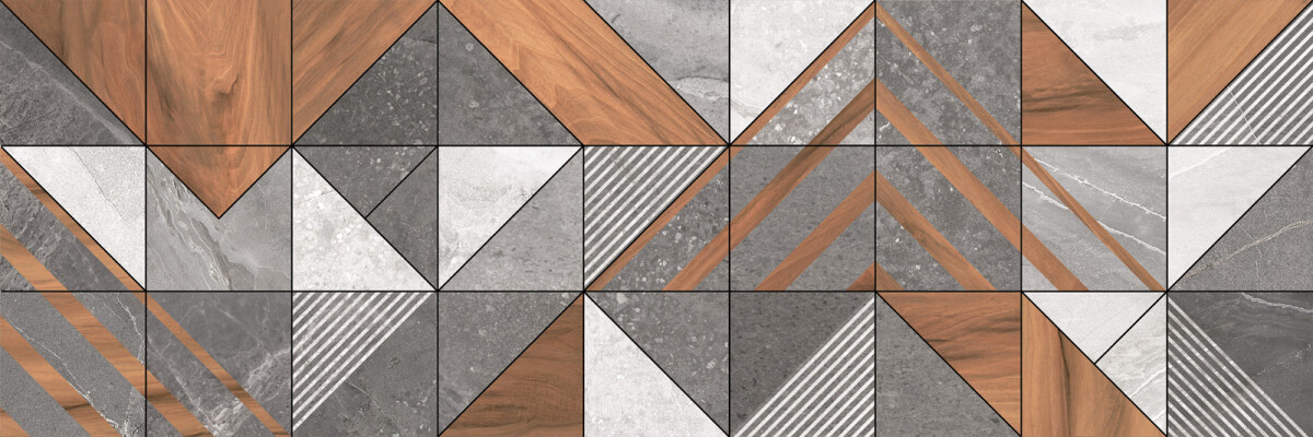 Delacora Kioto Triangle Керамическая плитка настенная 300 x 900 x 10.5 WT93KIT55