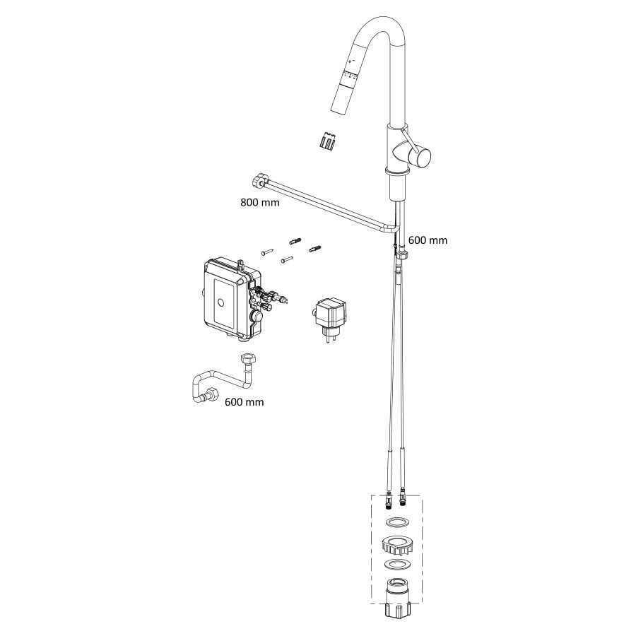 Imprese Smart bio ZMK051901151 смеситель для кухни хром