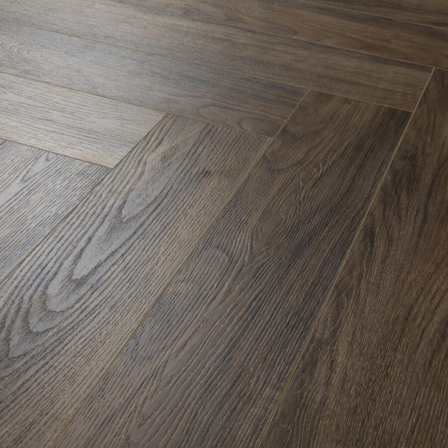 Водостойкий SPC ламинат OFFWOOD HerringboneOFF Сибирь 625*125*4мм 4V 33кл (26шт/2,031м²) Т086648