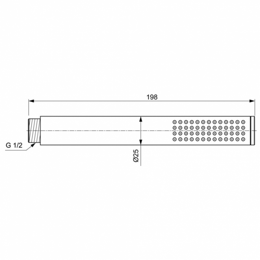 Ideal Standard душевая лейка BC774XG