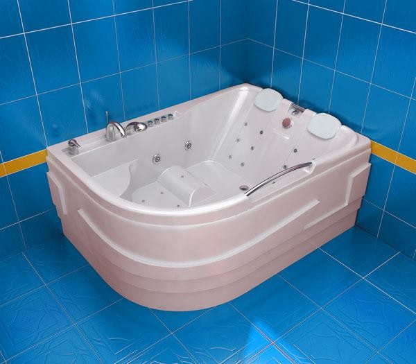 Triton Респект 180х130 см ванна акриловая асимметричная гидроаэромассажная с фронтальной панелью сифоном и каркасом правая