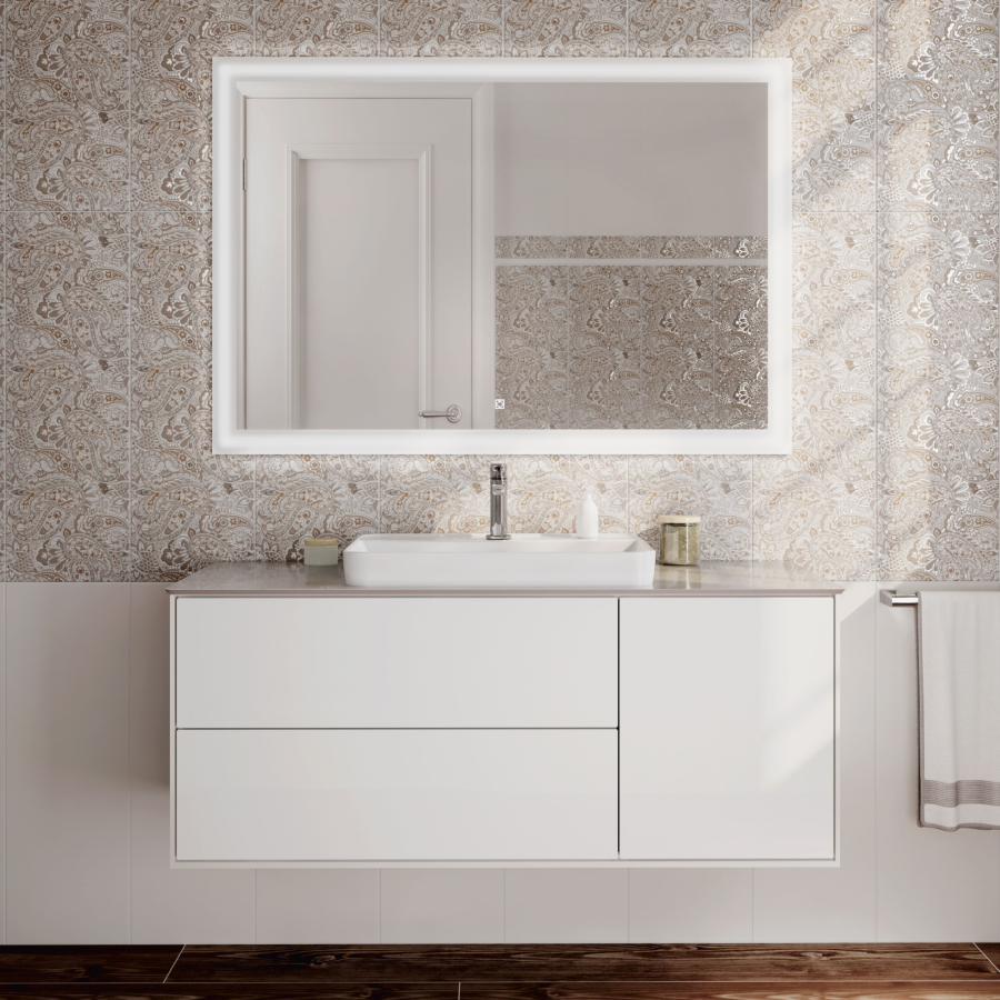 Kerama Marazzi Plaza Modern тумба 120 белая PLB.M.120.3WHT